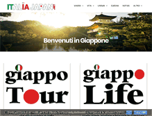 Tablet Screenshot of italiajapan.net